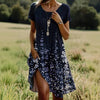 Kinsley™ | Feminines Kleid mit lässigem Blumenmuster-Design