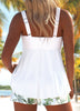 Zaryn | Tankini-Set mit Palmenmuster