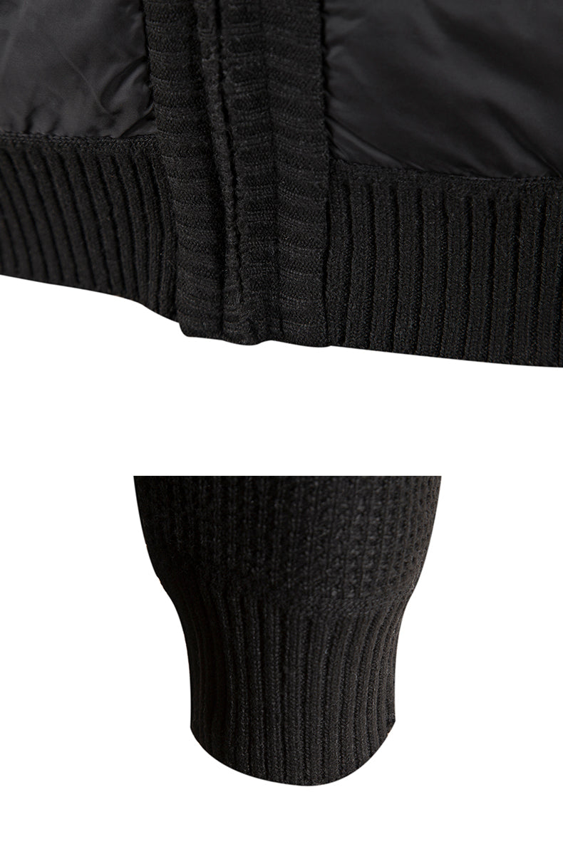 NordicWarm™ – Kuschelige Winter-Strickweste - Dunkelgrau / M