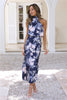 Arceli | elegantes Maxikleid mit Blumenprint