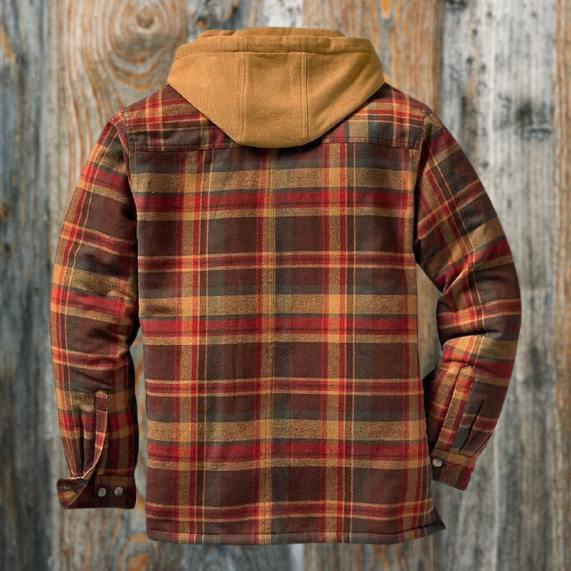 Henrik™ | Gefütterte Holzfällerjacke - Blau / S