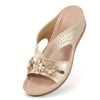 Jandy | Schicke Sandalen mit Gänseblümchen
