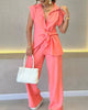 Emerie™ | Elegantes ärmelloses Set mit hochtaillierter Hose