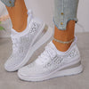 Ahya | Elegante Sneakers mit Strasssteinen
