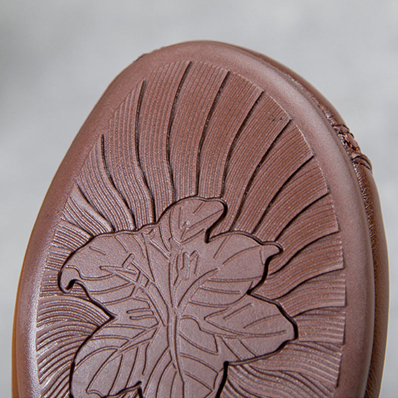 Zorielle | Handgemachte Lederstiefeletten mit warmem Innenfutter