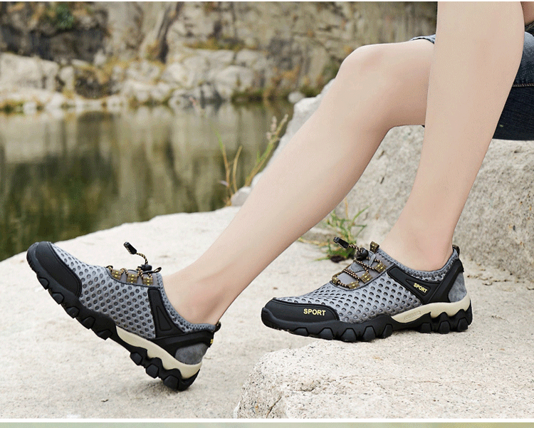 Brent | Herren Sportliche Mesh Wanderschuhe