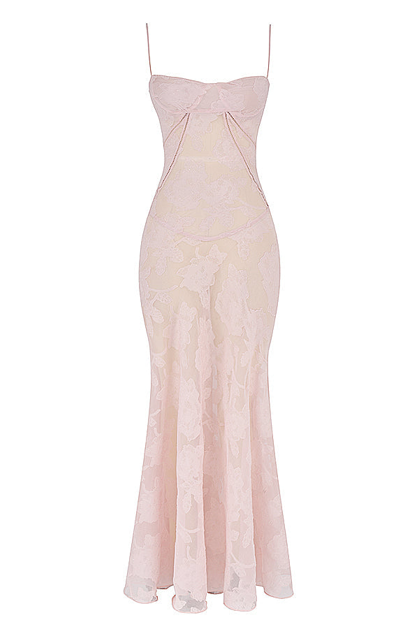 Sadie | Langes ärmelloses Kleid mit klassischem Design