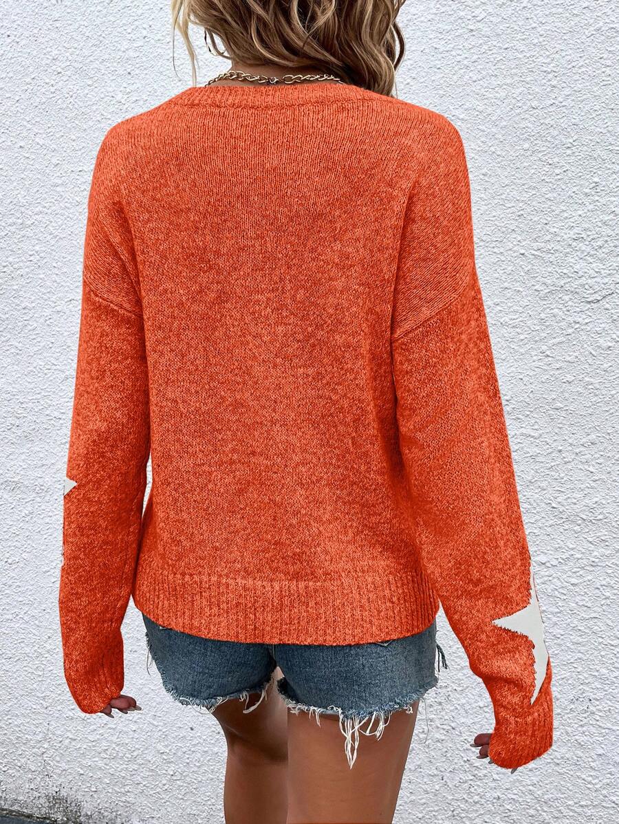 Haira | Oversized-Pullover im europäischen Stil