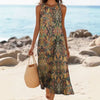 Bonnie | elegantes Vintage-Kleid mit ethnischem Print