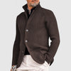 Adrian™ | Schicker Cardigan für Herren - Braun / S