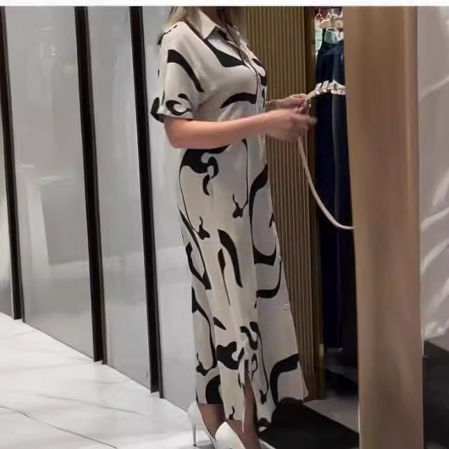 Marceline™ | Elegantes gemustertes Kleid für Damen