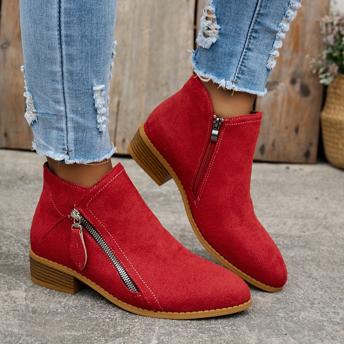 Valentina™ | Trendige Orthopädische Stiefeletten für gesunden Komfort