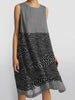 Vell | Shiftkleid mit Wellenmuster
