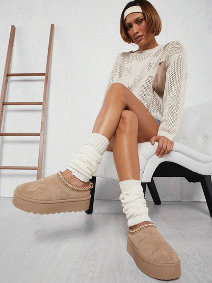 Clementine - Kuschelige Hausschuhe - Clothes - Hellbraun / 36