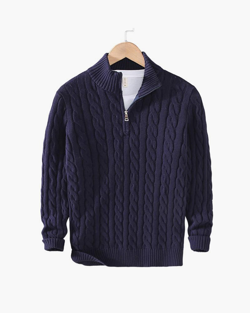Morico | Half-Zip Strickpullover