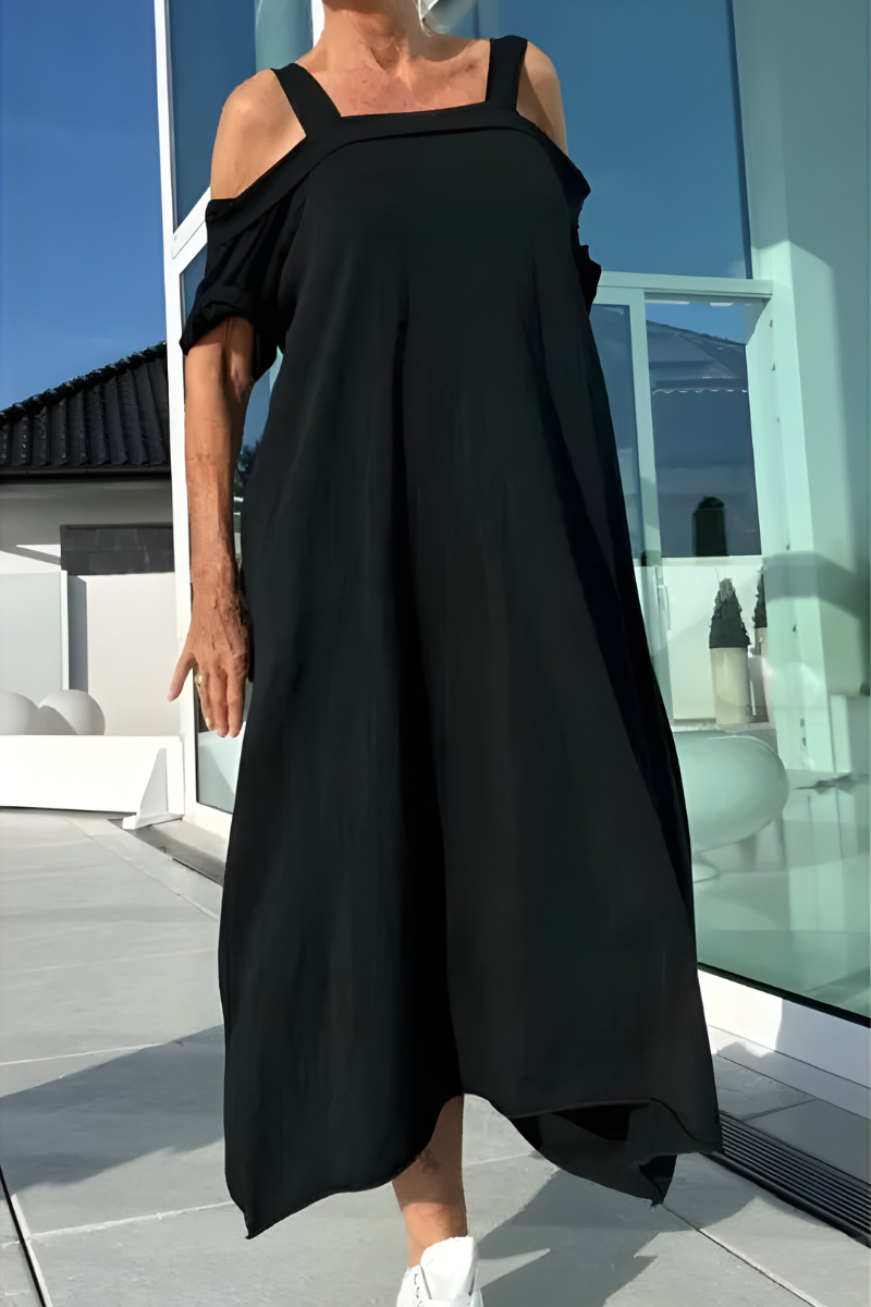 Brynn | stilvolles schulterfreies Kleid für den Sommer