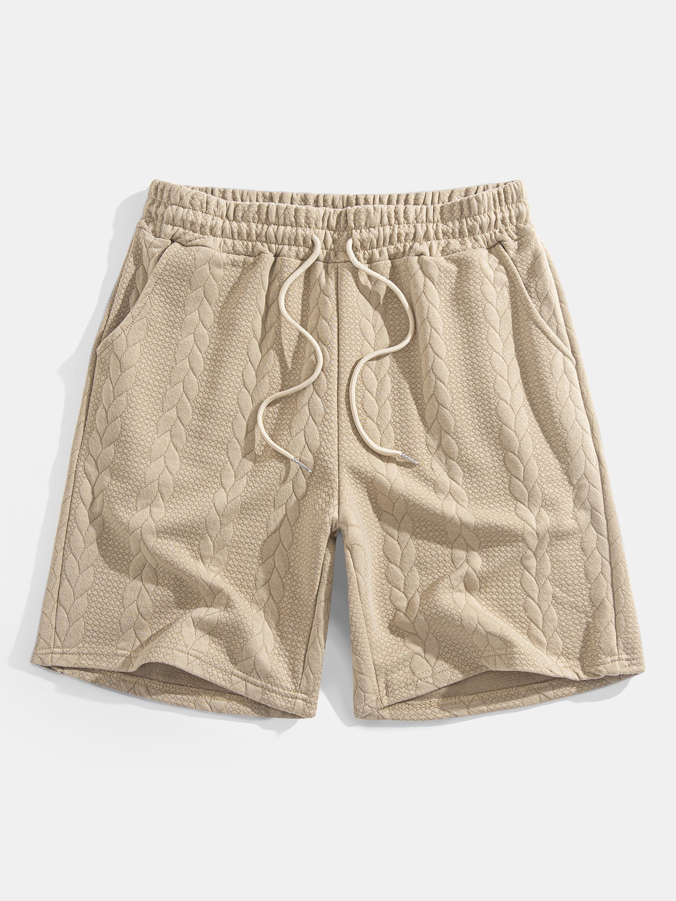 Rudy | Lässiges Relax Fit T-Shirt mit Twist-Jacquard-Shorts