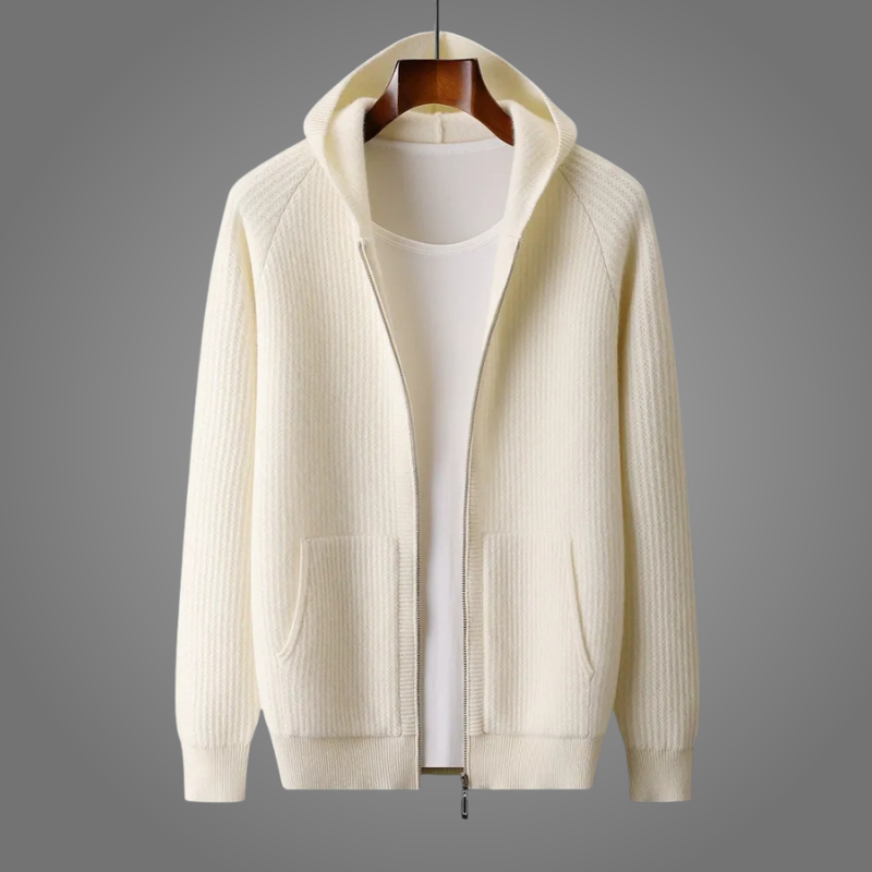 Anderson | Herren-Hoodie aus Wolle, zeitlos & komfortabel