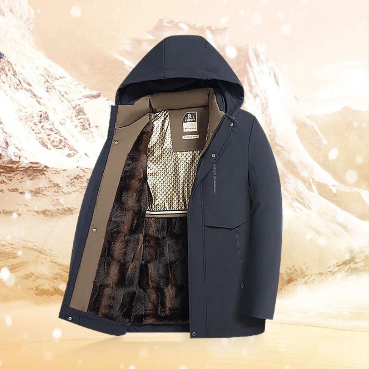 Dario | Parka mit Thermokapuze für Herren