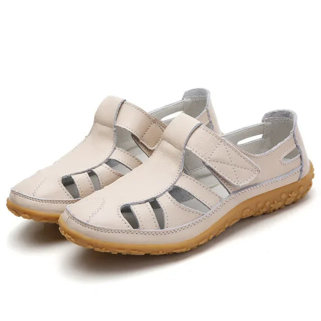 Elvie | Zeitlose Sommersandalen aus hochwertigem Leder