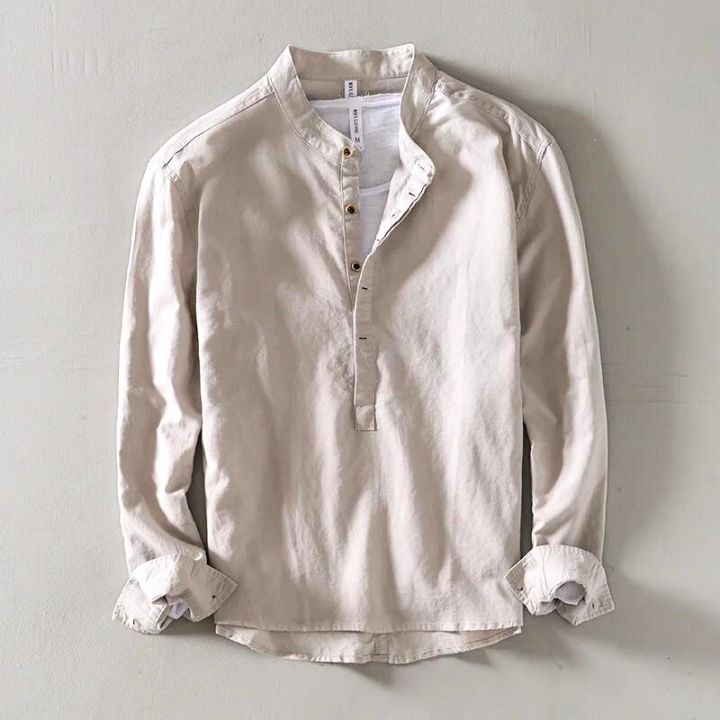 Kyle | Leinenpolo für Herren, modern & luftig