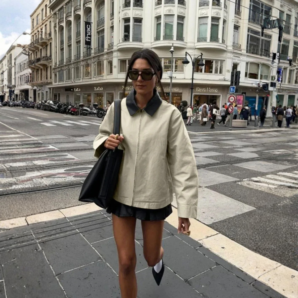 Amecia | Vintage Trenchcoat Im Hemdstil