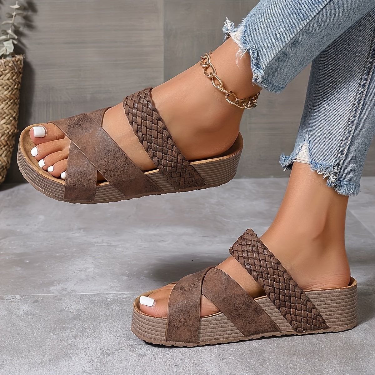 Rivka | Bequeme Sandalen mit moderner Plateausohle