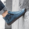 Ruflo | Herrenschuhe aus Leder mit Reißverschluss und Nähten