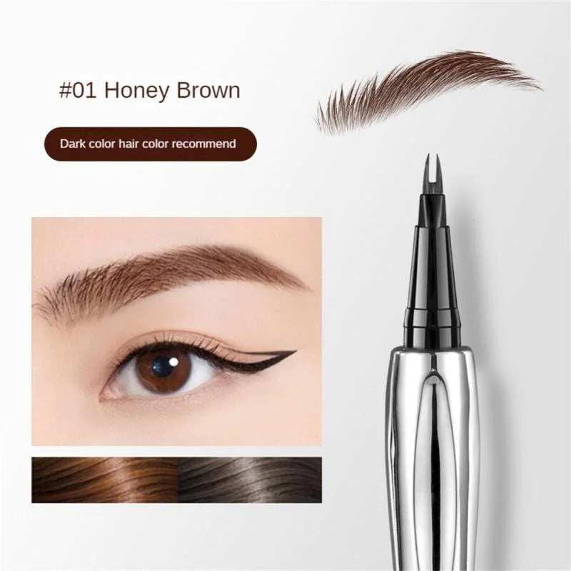 🔥Kauf 1 bekomm 1 gratis✨BrowSculpt™ | Mikrospitzen-Stift für perfekte Brauen - #01 Honigbraun / #01 Honigbraun