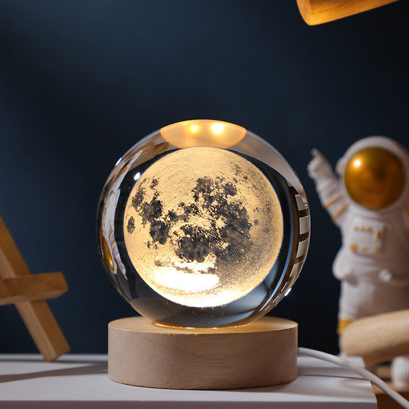 CosmoSphere™ | Entdecken Sie das Universum in kristallklarer Schönheit! | 50% RABATT HEUTE! - Mond