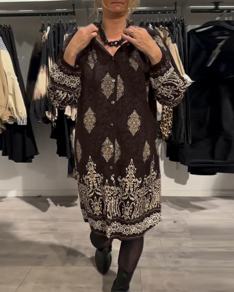 Georgina | Elegante Hemdblusenkleid