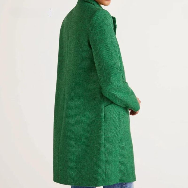 Annalena™ – Stilvolle Übergangsjacke - Grün / S