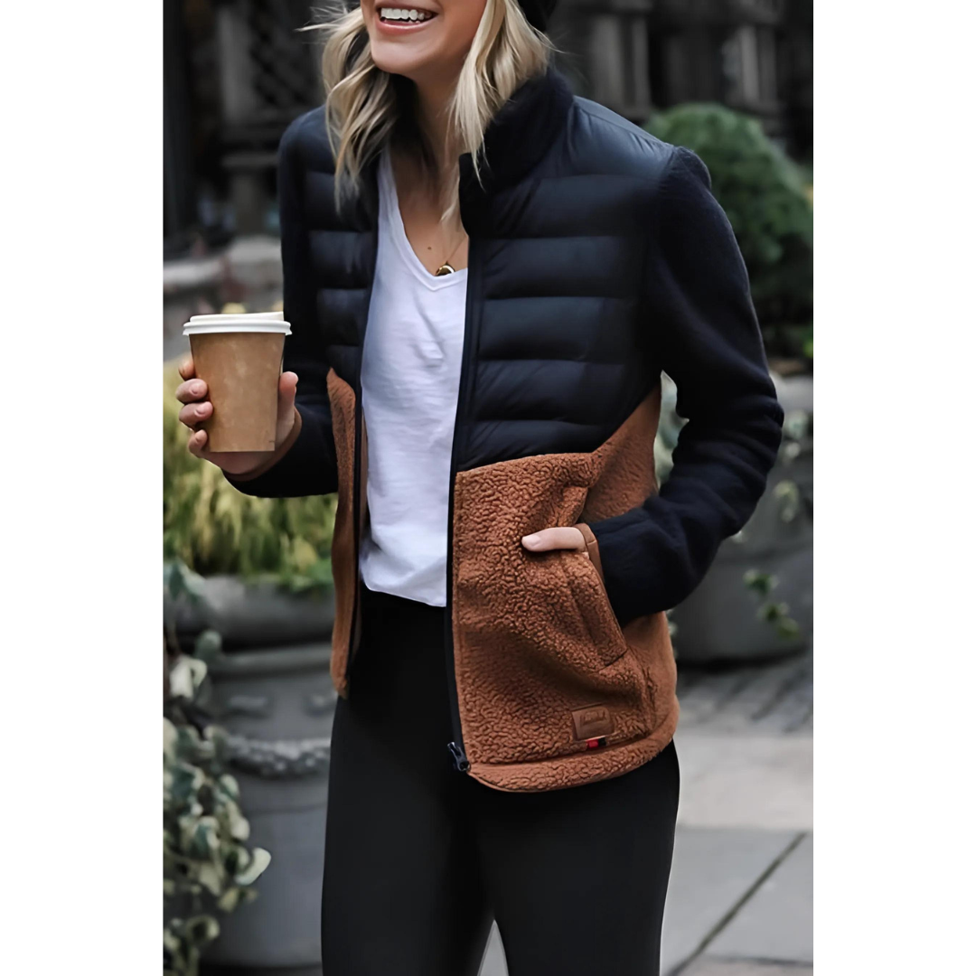 Fenna™ | Trendige Herbstjacke - Jackets & Coats - Schwarz / S