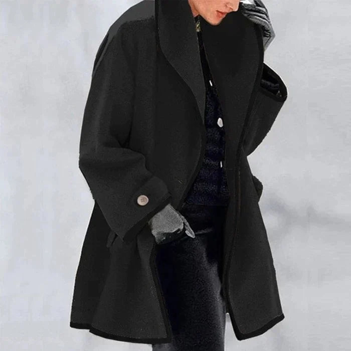 Jana™ - Klassischer Übergangsmantel - Coats & Jackets - Schwarz / S