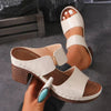 Bree | Damen Sandalen mit hohem Absatz und offener Spitze