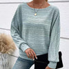 Yarisa | Gestreiftes Langarmshirt mit Rundhals