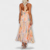 Aroha | Pastellfarbenes Träger-Maxikleid