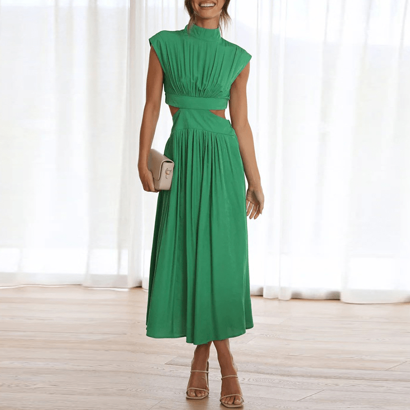 Jovanna | Zeitloses langes Kleid mit edlem Design