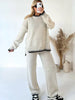 Ayla™ Bequemes Damen-Ensemble - Beige / S
