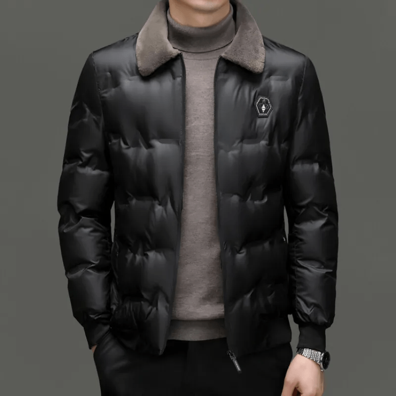 Aksel™ – Wetterbeständige Outdoor-Jacke - Tiefschwarz / XS