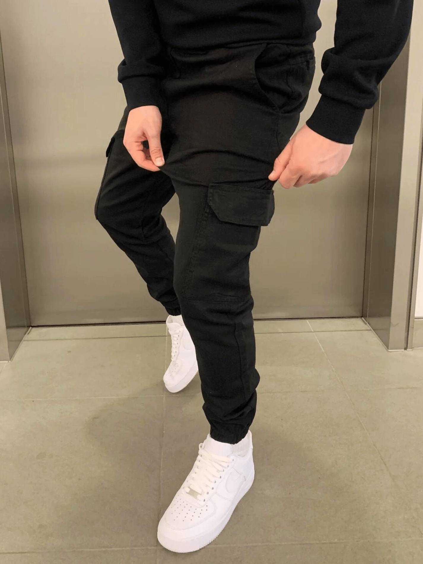 Sergio | Bequeme Cargo-Jogginghose für den Alltag