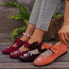 Nataly | modische flache Schuhe mit Schleifenakzent