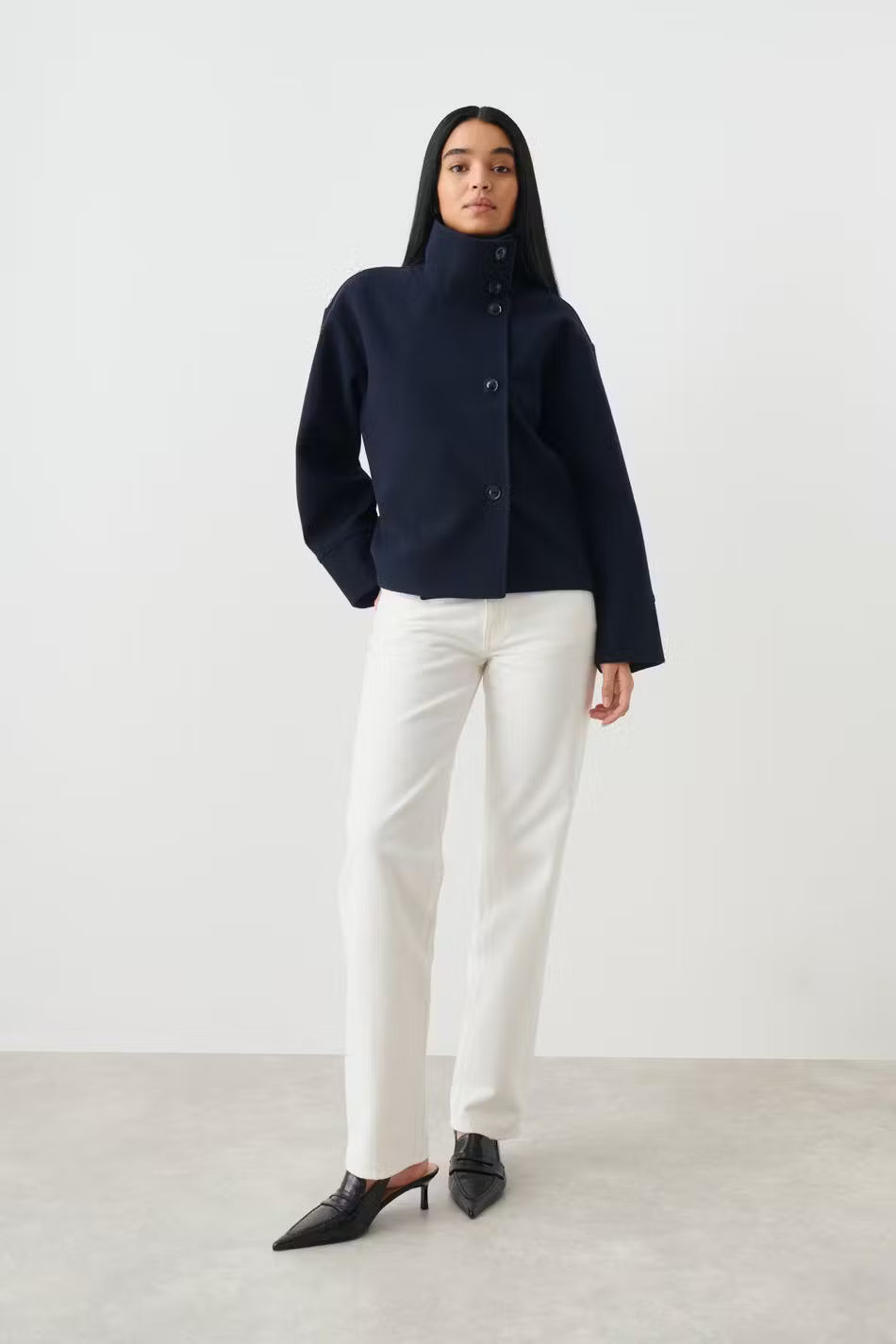 Dahlia™ | Modischer Kurzer Mantel mit elegantem Kragen