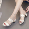 Nora | Komfortable Damensandalen mit klobigem Absatz für jeden Tag