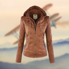 Mira™ | Elegante Modejacke - JACKET (F) - Hellbraun / S