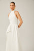 Reya | feminines langes Kleid mit Neckholder-Ausschnitt