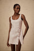 Alexia | stilvolles rosa Minikleid im Tweed-Design