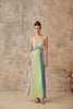 Selin | Ombre Strickträgerkleid