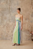 Selin | Ombre Strickträgerkleid