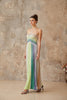 Selin | Ombre Strickträgerkleid